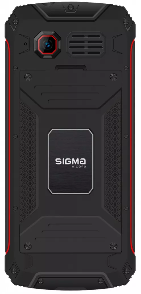 Мобільний телефон Sigma mobile X-treme PR68 Black-Red - фото 2
