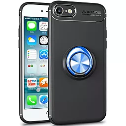 Чехол Deen ColorRing Apple iPhone 7, iPhone 8, iPhone SE 2020 Black/Blue