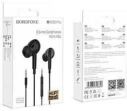 Навушники Borofone BM30 Pro 3.5mm Black - мініатюра 4