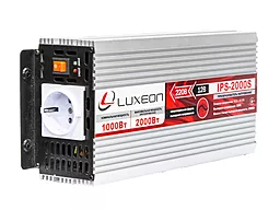 Преобразователь напряжения 12V-220V Luxeon IPS-2000S - миниатюра 3