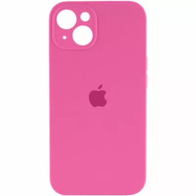 Чехол Silicone Case Full Camera для Apple iPhone 15 Dragon Fruit - фото 1