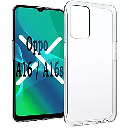 Чехол BeCover для Oppo A16, Oppo A16s Transparancy (707432)
