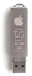 Флешка T&G 004 Metal Series 32GB USB 3.0 Lightning (TG004IOS-32G3) - фото Флешка T&G 004 Metal Series 32GB USB 3.0 Lightning (TG004IOS-32G3)
