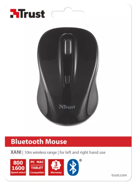 Компьютерная мышка Trust XANI OPTICAL BLUETOOTH MOUSE (21192) Black - фото 5