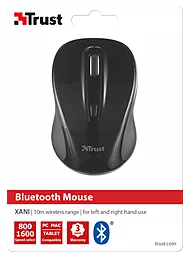 Компьютерная мышка Trust XANI OPTICAL BLUETOOTH MOUSE (21192) Black - миниатюра 5 Компьютерная мышка Trust XANI OPTICAL BLUETOOTH MOUSE (21192) Black - миниатюра 5