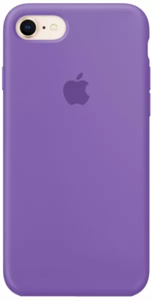 Чехол Silicone Case Full для Apple iPhone 7, iPhone 8 Lilac - фото 1