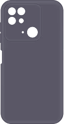 Чехол MAKE Silicone для Xiaomi Redmi 10C  Graphite Grey (MCL-XR10CGG)