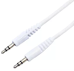 Аудио кабель XQ Xqisit AUX mini Jack 3.5 mm M/M 1.2 м Сable white - фото Аудио кабель XQ Xqisit AUX mini Jack 3.5 mm M/M 1.2 м Сable white