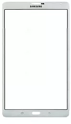 Корпусное стекло дисплея Samsung Galaxy Tab S 8.4 T705 (LTE) White