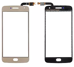 Сенсор (тачскрин) Motorola Moto G5 Plus XT1684, Moto G5 Plus Dual SIM XT1685, Moto G5 Plus XT1687 Gold - фото Сенсор (тачскрин) Motorola Moto G5 Plus XT1684, Moto G5 Plus Dual SIM XT1685, Moto G5 Plus XT1687 Gold