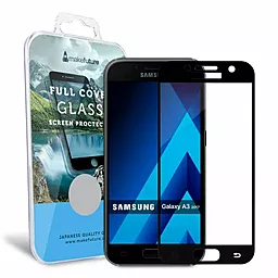 Захисне скло MAKE Full Cover Samsung A320 Galaxy A3 2017 Black (MGFCSA320B)
