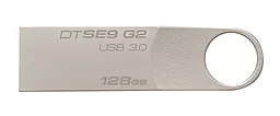 Флешка Kingston DTSE9 G2 128GB USB 3.0 (DTSE9G2/128GB) Metal Silver
