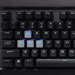 Клавіатура Corsair K70 LUX Cherry MX (CH-9101030-EU) Black - мініатюра 3