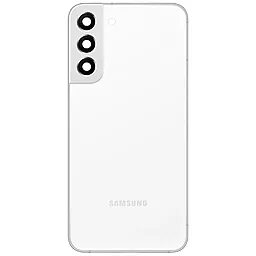 Задняя крышка корпуса Samsung Galaxy S22 Plus 5G S906 со стеклом камеры Original White