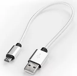 Кабель Dengos USB-A - micro USB 10w 0.25м cable White (NTK-M-SHRT-White) - фото Кабель Dengos USB-A - micro USB 10w 0.25м cable White (NTK-M-SHRT-White)