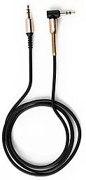Аудио кабель Joyroom JR-S600 AUX mini Jack 3.5mm M/M Cable 1 м black - миниатюра 2