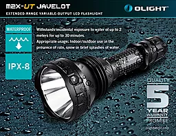 Ліхтарик Olight M2X Javelot - мініатюра 14