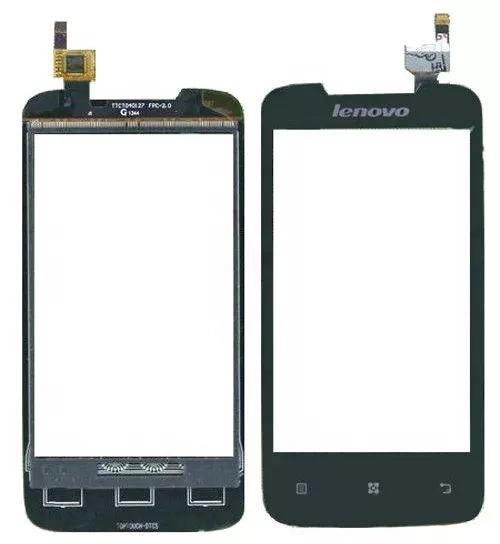 Сенсор (тачскрін) Lenovo A375 Black - фото 1