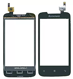 Сенсор (тачскрин) Lenovo A375 Black - фото Сенсор (тачскрин) Lenovo A375 Black