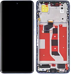 Дисплей Huawei Nova 9, Honor 50 с тачскрином и рамкой, оригинал, Starry Blue - фото Дисплей Huawei Nova 9, Honor 50 с тачскрином и рамкой, оригинал, Starry Blue