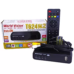 Цифровой тюнер Т2 World Vision T624M2 - миниатюра 4 Цифровой тюнер Т2 World Vision T624M2 - миниатюра 4