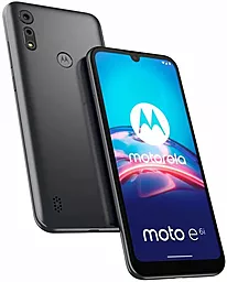 Смартфон Motorola E6i 2/32GB Meteor Grey - миниатюра 6