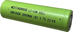 Акумулятор Westinghouse INR18650 2000mAh 20A 3.7V 10C Li-Ion 3.7 V - мініатюра 2