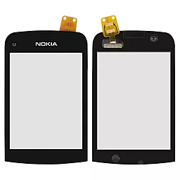 Сенсор (тачскрин) Nokia C2-02, C2-03, C2-06, C2-07, C2-08 (original) Black - фото Сенсор (тачскрин) Nokia C2-02, C2-03, C2-06, C2-07, C2-08 (original) Black