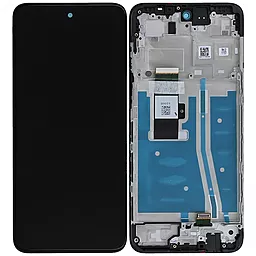 Дисплей Motorola Moto G53 (XT2335) с тачскрином и рамкой, Black - фото Дисплей Motorola Moto G53 (XT2335) с тачскрином и рамкой, Black