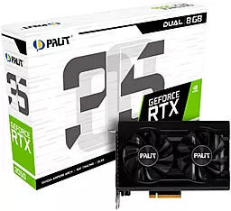 Відеокарта Palit GeForce RTX 3050 Dual (NE63050018P1-1070D)
