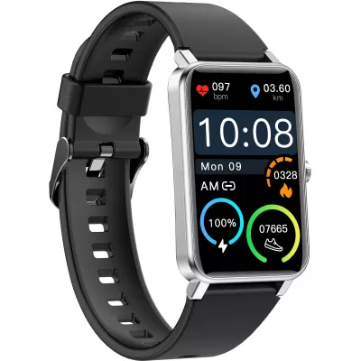 Смарт-годинник Globex Smart Watch Fit Silver - фото 2