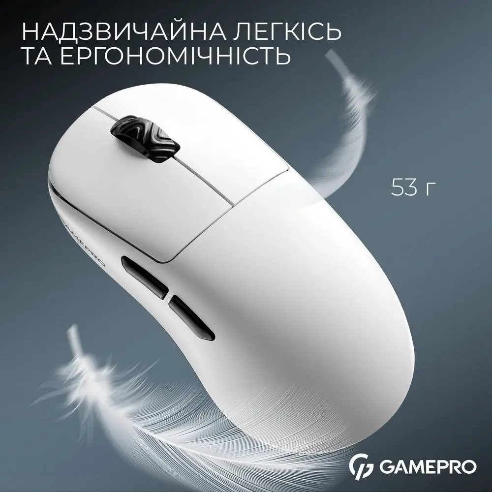 Компьютерная мышка GamePro Asgard Loki (GM022W) White - фото 7