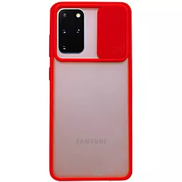 Чехол Epik Camshield matte Samsung G985 Galaxy S20 Plus Red