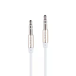 Аудио кабель GOLF GF-AUX1 AUX mini Jack 3.5mm M/M Cable 1 м белый