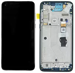 Дисплей Motorola Moto G8 Power (XT2041-1, XT2041-3, XT2041-4) с тачскрином и рамкой, оригинал, Capri Blue - фото Дисплей Motorola Moto G8 Power (XT2041-1, XT2041-3, XT2041-4) с тачскрином и рамкой, оригинал, Capri Blue