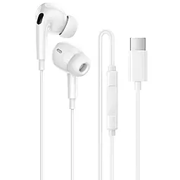 Наушники Borofone BM100 Pro Fuente Type-C White - фото Наушники Borofone BM100 Pro Fuente Type-C White