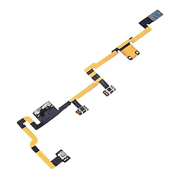 Шлейф Apple iPad 2 (WiFi+3G) с кнопкой включения, кнопками регулировки громкости Original