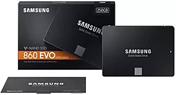 SSD Накопитель Samsung 860 EVO 250 GB (MZ-76E250B/KR) - миниатюра 6