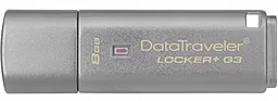 Флешка Kingston DT Locker+ G3 8GB USB 3.0 (DTLPG3/8GB) - фото Флешка Kingston DT Locker+ G3 8GB USB 3.0 (DTLPG3/8GB)