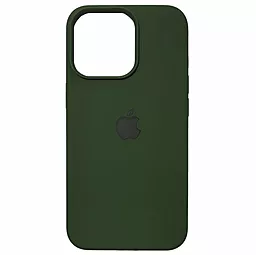 {"ru": "Чехол", "uk": "Чохол"} Silicone Case Full для Apple iPhone 14 Plus Atrovirens Green