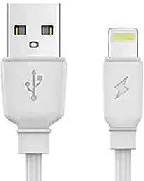 Кабель Jellico B15 USB-A - Lightning 12w 3.1a 1м cable White - фото Кабель Jellico B15 USB-A - Lightning 12w 3.1a 1м cable White