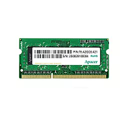Оперативна пам'ять для ноутбука Apacer SoDIMM DDR3L 4GB 1600 MHz (AS04GFA60CAQBGJ)