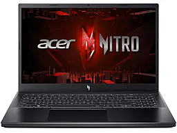 Ноутбук Acer Nitro V 15 ANV15-41 15.6" FHD IPS, AMD R5-7535HS, 16GB, F512GB, NVD4050-6, Lin, чорний - фото Ноутбук Acer Nitro V 15 ANV15-41 15.6" FHD IPS, AMD R5-7535HS, 16GB, F512GB, NVD4050-6, Lin, чорний