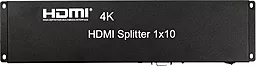 Видео сплиттер PowerPlant HDMI 1x10 3D 4K F-F (CA912506) - миниатюра 3