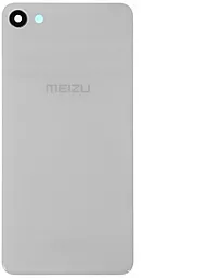 Задняя крышка корпуса Meizu U10 U680H со стеклом камеры White - фото Задняя крышка корпуса Meizu U10 U680H со стеклом камеры White