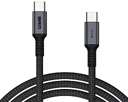 Кабель ArmorStandart Aluminum Alloy USB Type-C - Type-C 100w 5a 1м PD cable Black/Gray (ARM69370) - фото Кабель ArmorStandart Aluminum Alloy USB Type-C - Type-C 100w 5a 1м PD cable Black/Gray (ARM69370)