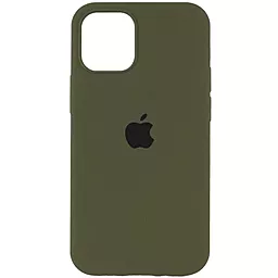 Чехол Silicone Case Full для Apple iPhone 13 Pro Max Dark Olive