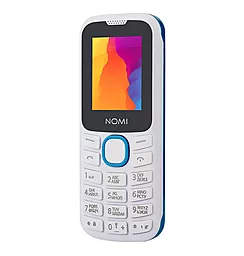 Мобільний телефон Nomi i184 White-Blue - мініатюра 2