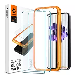 Защитное стекло Spigen AlignMaster для Nothing Phone 1 (2 шт) Clear (AGL05447)