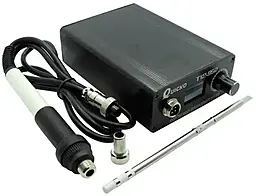 Паяльна станція одноканальна Quicko T12-956 з металевою ручкою M8 (жала ILS, KU, JL02, BL, BC1) - фото Паяльна станція одноканальна Quicko T12-956 з металевою ручкою M8 (жала ILS, KU, JL02, BL, BC1)